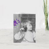 Bonjour, Père Noël ? - Carte de note (Dos)