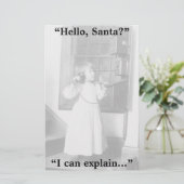 Bonjour, Père Noël ? - Papeterie (Debout devant)