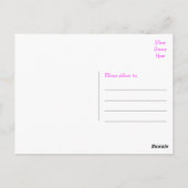 Bonjour Poméranie Chien Chien Chien Blanc Carte po (Dos)