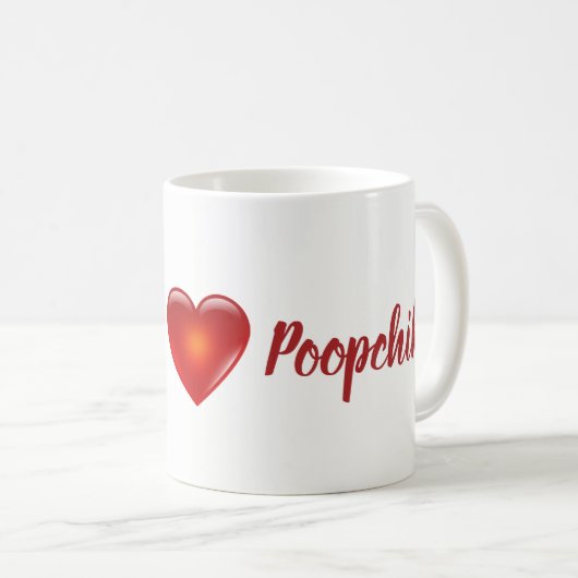 Bonjour Poopchik ! Tasse de coeur de baba Raisa (Devant droit)