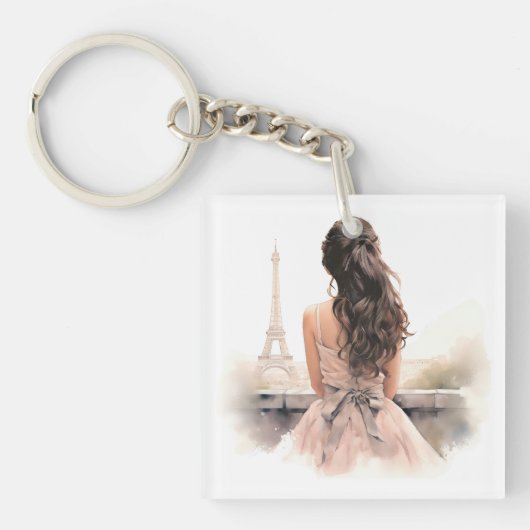 Bonjour porte-clés de Paris (Devant)