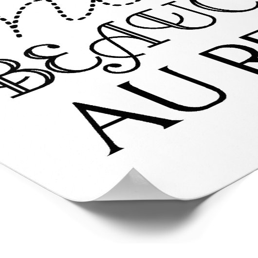 Bonjour Poster (Hoek)