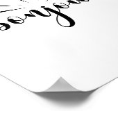 Bonjour Poster (Hoek)