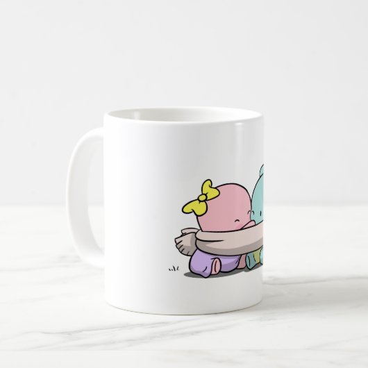 Bonjour Pou Mug (Devant gauche)