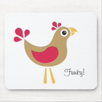 Bonjour poulet ! Tapis génial de souris de poulet