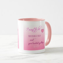 "Bonjour préféré" Mug de la Saint Valentin