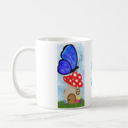 Bonjour Printemps ! Café Mug (Gauche)
