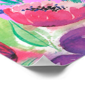 Bonjour Printemps, Fleurs, affiche (Coin)