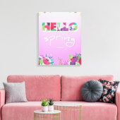 Bonjour Printemps, Fleurs, toile (Insitu(Salon))