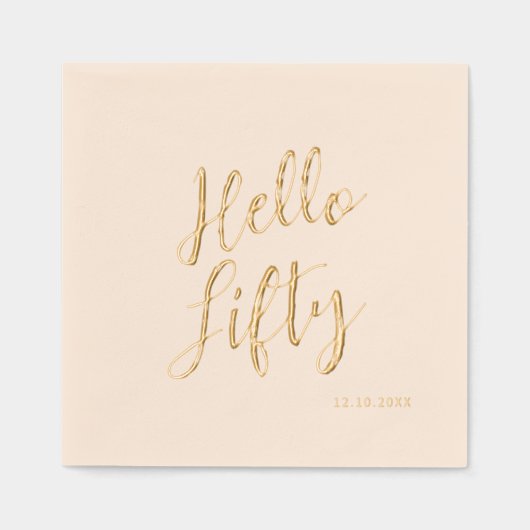 Bonjour Quarante Cinquante Ans Anniversaire (Recto)