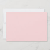 "Bonjour, quatre-oh !" Invitation rétro à 40e anni (Dos)