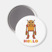 Bonjour Robot - Aimant (Recto/Verso)