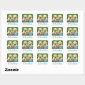 Bonjour / Salut Labrador Retriever Stickers Chien  (Feuille)