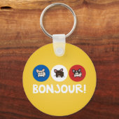 Bonjour. Sleutelhanger (Voorkant)