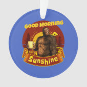 Bonjour Soleil Bigfoot Café Humour Art (devant)