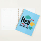 Bonjour soleil bleu mignon (Devant avec enveloppe)