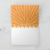 Bonjour soleil - carte (Intérieur)