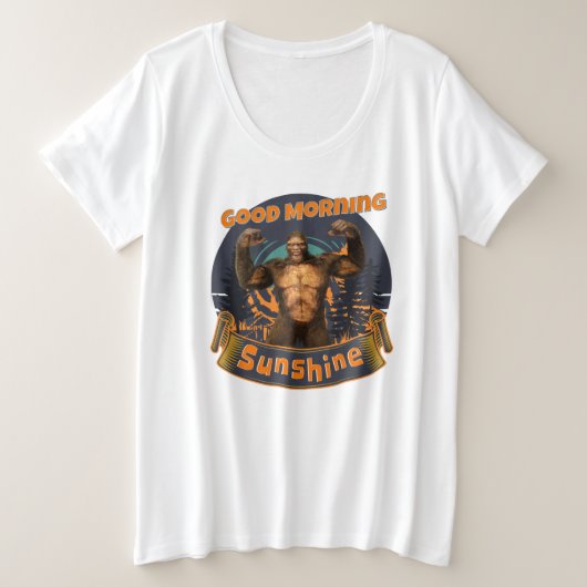 Bonjour Soleil Drôle Bigfoot (Design devant)