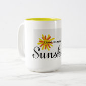 Bonjour, soleil ! tasse (Devant gauche)