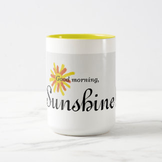 Bonjour, soleil ! tasse