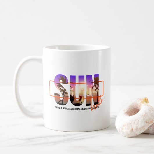 Bonjour Soleil | Tasse Classique 11# (Avec donut)