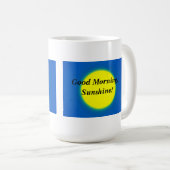 Bonjour, soleil ! Tasse de café (Devant droit)