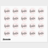 Bonjour ! Sticker Pois (Feuille)