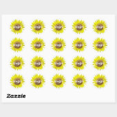 Bonjour Stickers Tournesol (Feuille)