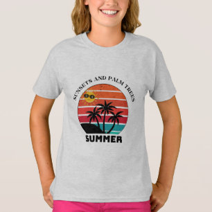 Bonjour Summer Holiday Beach Party T-shirt