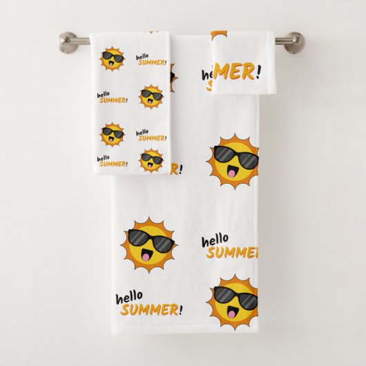 Bonjour Summer Sun avec lunettes de soleil (En situation)