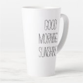Bonjour, Sunshine Latte Mug (Angle droit)