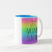 Bonjour, Sunshine Rainbow Mug (Devant droit)