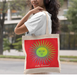 Bonjour Sunshine ! Sac fourre-tout personnalisé