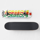 BONJOUR SUPERBE Planche de skateboard 7 3/4" (Horz)