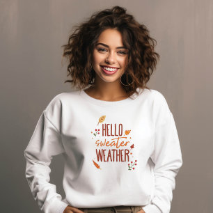 Bonjour Sweat Sweatshirt météo