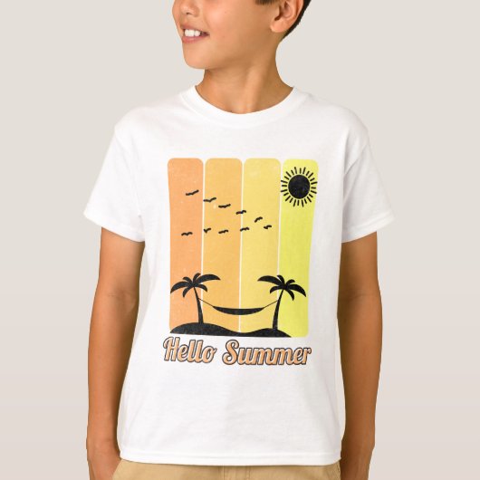 Bonjour T-shirt été (Devant)