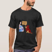 bonjour t-shirt mère père (Devant)