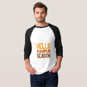 Bonjour T-Shirt Saison Citrouille
