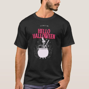 Bonjour T-Shirt Sorcière de Halloween Brew