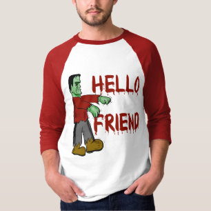 Bonjour T-shirts déplaisants de Frankenstein
