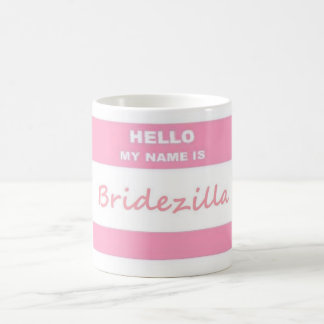 Bonjour tasse de Bridezilla