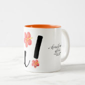 Bonjour ! Tasse de ketmie (Devant droit)