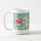 Bonjour tasse (de langue multi) (Gauche)