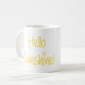 Bonjour tasse de soleil (Devant gauche)