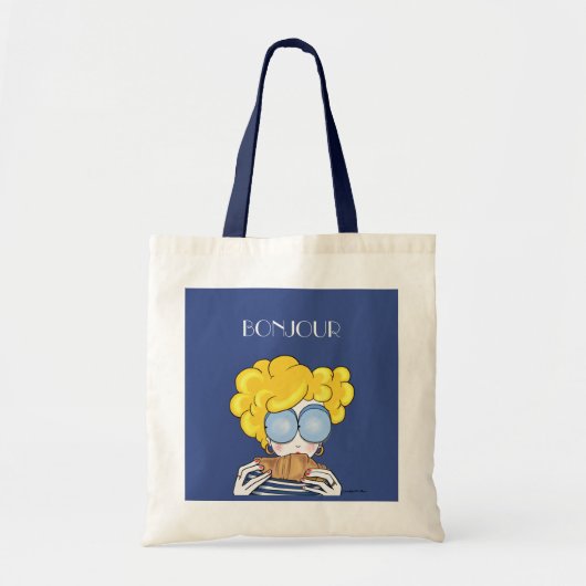 Bonjour Tote Bag (Devant)