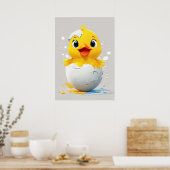 Bonjour tout le monde ! Poster Chic Chick (Cuisine)