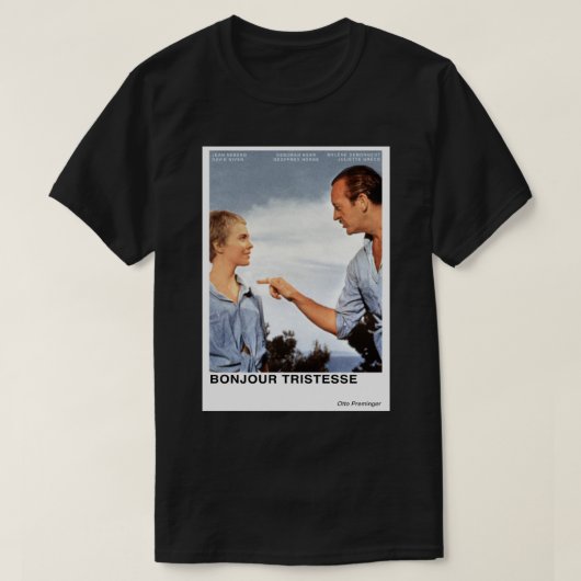Bonjour Tristesse T-shirt (Design voorkant)