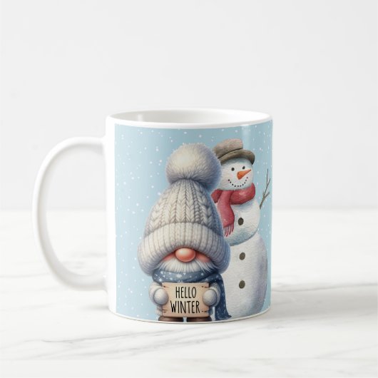 Bonjour Winter Gnome Mug (Gauche)