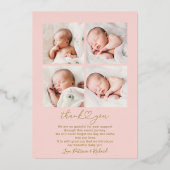 Bonjour World Arch Frame Faire-part de naissance (Verso)