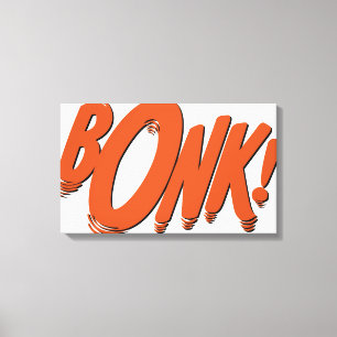 BONK! CANVAS AFDRUK